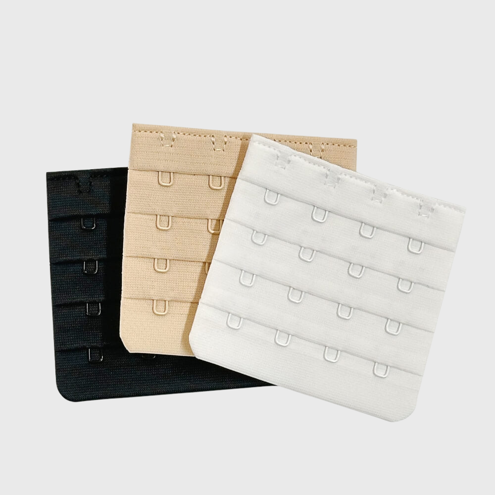 3-Pack Triple Hook Bra Extension Set