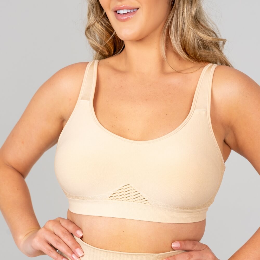 Breathable Seamless Support Bra