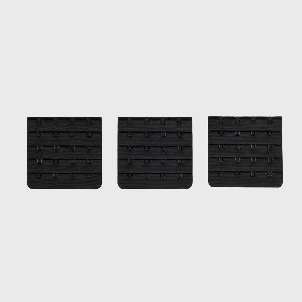 3-Pack Triple Hook Bra Extension Set