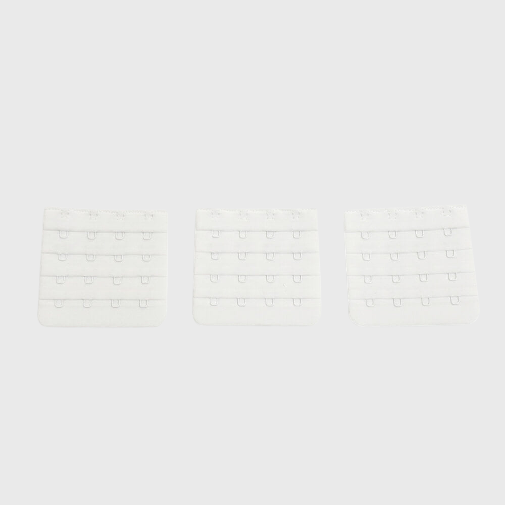 3-Pack Triple Hook Bra Extension Set